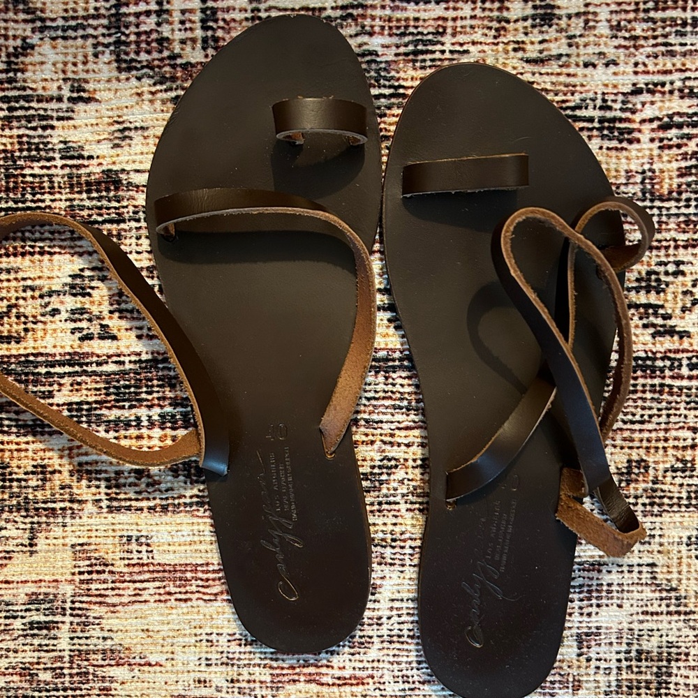 Carly Jean Las Angeles Rhodes Sandals
